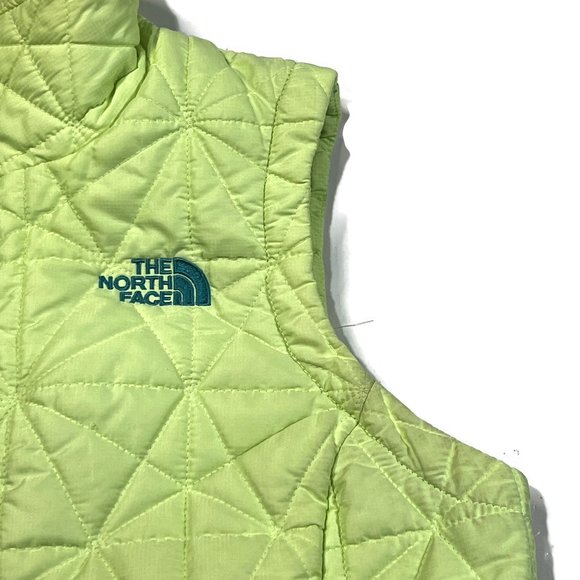The North Face Womens Tamburello Vest Small Yellow Full Zip - Picture 2 of 11